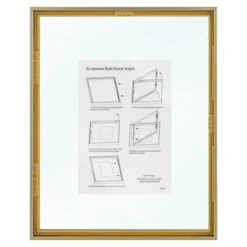 8" X 10" Float Thin Metal Gallery Frame Brass - Project 62™ 5 8" X 10" Float Thin Metal Gallery Frame Brass - Project 62™ -Furniture Bargain Store GUEST 00dedfe9 d7c0 48ee b019 54278066436b
