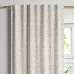 1pc Blackout Doral Window Curtain Panel Cream - Project 62™ -Furniture Bargain Store GUEST 02f6177d 573e 4615 ae8f eb440121d54d