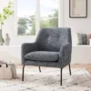 Glenn Mid-Century Modern Accent Chair Blue/White - Project 62™ -Furniture Bargain Store GUEST 0b916b11 1c7d 4e56 b813 6693ce943b84
