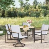 2pc Henning Swivel Outdoor Patio Dining Chairs Rocking Chairs Black - Project 62™ -Furniture Bargain Store GUEST 0bb9bee4 9e4e 42c8 85e1 7281994932ca 1