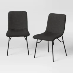2pk Turnbull Upholstered Dining Chairs - Project 62™ -Furniture Bargain Store GUEST 2357c71c e7f9 43ef a4db 6044e88ab305