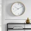 20" Brushed Brass Wall Clock - Project 62™ 2 20" Brushed Brass Wall Clock - Project 62™ -Furniture Bargain Store GUEST 23705ed1 31cc 451f af5d 6e27b63a9e60