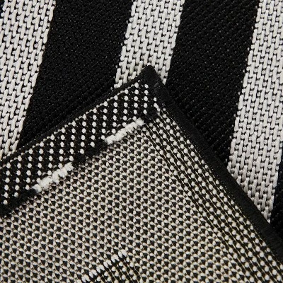 Geo Grace Indoor/Outdoor Rug - Black/White - Project 62™ Geo Grace Indoor/Outdoor Rug - Black/White - Project 62™ -Furniture Bargain Store GUEST 2a3b7c9f 77bc 4137 a898 682826b67c73