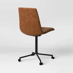Bowden Office Chair With Casters Caramel - Project 62™ -Furniture Bargain Store GUEST 3307d8d9 ed0c 4957 bba9 8141bb8efaa9