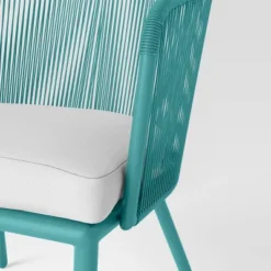 Fisher 3pc Deep Seating Patio Chat Set - Blue-Green - Project 62™ -Furniture Bargain Store GUEST 388f6558 b9e6 4c36 9bc3 205d88cca625