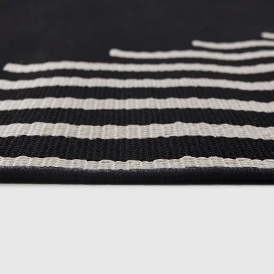 Geo Grace Indoor/Outdoor Rug - Black/White - Project 62™ Geo Grace Indoor/Outdoor Rug - Black/White - Project 62™ -Furniture Bargain Store GUEST 511f5c5f c733 430d 88a8 7b1467a2bce3