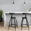 Seidler Architect Industrial Counter Height Barstool Black - Project 62™ -Furniture Bargain Store GUEST 5698c7d4 e6b8 42cc a293 30c014f25a40