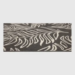 9' X 12' Leaves Outdoor Rug Black - Project 62™ -Furniture Bargain Store GUEST 6159c83d 8bf4 4845 bc76 e6ac7e932b3b