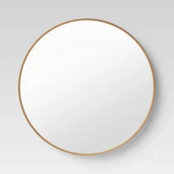 30" Flush Mount Round Decorative Wall Mirror - Project 62™ -Furniture Bargain Store GUEST 64f880f0 9dfa 4525 b5b9 e27eef737267