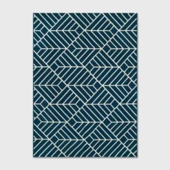 Zig Zag Geo Outdoor Rug Teal - Project 62™ -Furniture Bargain Store GUEST 6ac917de e2f7 46f2 9ffb 0c9e18ca00b7