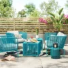 Fisher Patio Loveseat - Blue-Green - Project 62™ -Furniture Bargain Store GUEST 6bb9c713 2468 4e51 b0b3 6a1faa18912e 1