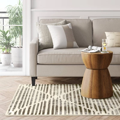 Kirk X Modern Striped Rug Black/White - Project 62™ Kirk X Modern Striped Rug Black/White - Project 62™ -Furniture Bargain Store GUEST 6d29fd97 5a1d 49cd 8bbd 4c4a93161486