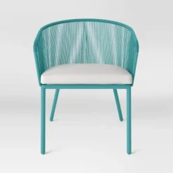 Fisher 3pc Deep Seating Patio Chat Set - Blue-Green - Project 62™ -Furniture Bargain Store GUEST 7495ee6e 05e1 400e a655 23599a3fca7f