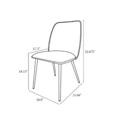 2pk Candelaria Upholstered Dining Chairs - Project 62™ -Furniture Bargain Store GUEST 7569ffe9 a304 4236 bcf6 984eb2a59dcb