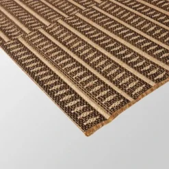 Shifted Geo Stripe Outdoor Rug Tan - Project 62™ 5 Shifted Geo Stripe Outdoor Rug Tan - Project 62™ -Furniture Bargain Store GUEST 7ad81912 68d3 43e3 a18c ee19a517945f