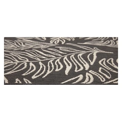 30" x 50" Leaves Outdoor Rug Black - Project 62™ 30" X 50" Leaves Outdoor Rug Black - Project 62™ -Furniture Bargain Store GUEST 7e86c422 93a9 47c8 a310 39d733907bcf