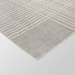 9' X12' Plaid Outdoor Rug Gray - Project 62™ -Furniture Bargain Store GUEST 827b206a 3677 4491 8d8c 4b0ec0c2b604 1