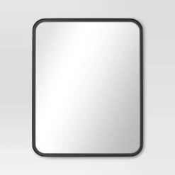 24" X 30" Rectangular Decorative Wall Mirror With Rounded Corners - Project 62™ -Furniture Bargain Store GUEST 8789ff6c a8aa 4c3c be21 a2aa270ea111