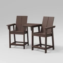 Moore 3pc POLYWOOD Patio Counter Chair Set With Connecting Table - Project 62™ -Furniture Bargain Store GUEST 8de48af7 f7b4 4ed4 bde6 b15e0d2d1545