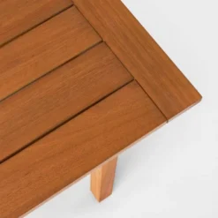 Kaufmann Wood Rectangle Patio Dining Table, Outdoor Furniture - Natural - Project 62™ -Furniture Bargain Store GUEST 8f533994 1d4d 4a58 955d 56e63a00c0f8