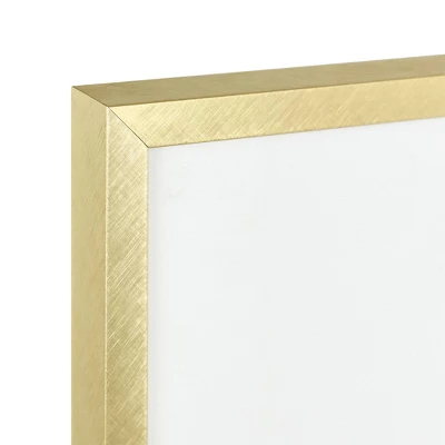 12.9" x 12.9" Matted to 4" x 6" Thin Metal Gallery Frame Brass - Project 62™ 12.9" X 12.9" Matted To 4" X 6" Thin Metal Gallery Frame Brass - Project 62™ -Furniture Bargain Store GUEST 90dd0640 0a92 49bf a9f2 bb14c4abf2a2