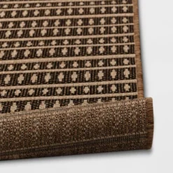 Shifted Geo Stripe Outdoor Rug Tan - Project 62™ 4 Shifted Geo Stripe Outdoor Rug Tan - Project 62™ -Furniture Bargain Store GUEST 99690496 8f04 4d9e bd7b 35fd62be79ae