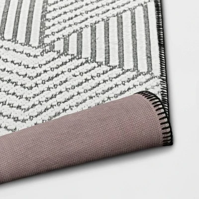 2'3"x3'9" Geo Accent Rug Gray - Project 62™ 2'3"x3'9" Geo Accent Rug Gray - Project 62™ -Furniture Bargain Store GUEST 9c68a965 c6f4 4410 9120 720fcff2e10f