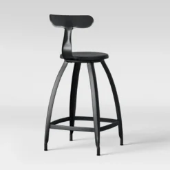Seidler Architect Industrial Counter Height Barstool Black - Project 62™ -Furniture Bargain Store GUEST a0f73ba8 29e3 4808 b6fe 423659e57fc9