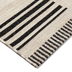 9' X 12' Multi-Tier Bars Outdoor Rug Gray/Cream - Project 62™ -Furniture Bargain Store GUEST a1013745 2e36 4869 9f02 5f79179a2047
