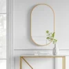 16" X 28" Metal Oval Pill Mirror - Project 62™ -Furniture Bargain Store GUEST aa951abe e21f 4d1a 8390 c5a4c0554cee