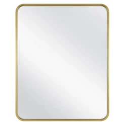 24" X 30" Rectangular Decorative Wall Mirror With Rounded Corners - Project 62™ -Furniture Bargain Store GUEST bb70a569 317a 4c1e 9c22 e96367085169