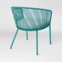 Fisher 3pc Deep Seating Patio Chat Set - Blue-Green - Project 62™ -Furniture Bargain Store GUEST d543cb82 7669 4f93 afed b60d17321821