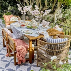 Kaufmann Wood Rectangle Patio Dining Table, Outdoor Furniture - Natural - Project 62™ -Furniture Bargain Store GUEST dc53ac02 07f0 4eb7 996f a4f492638c48