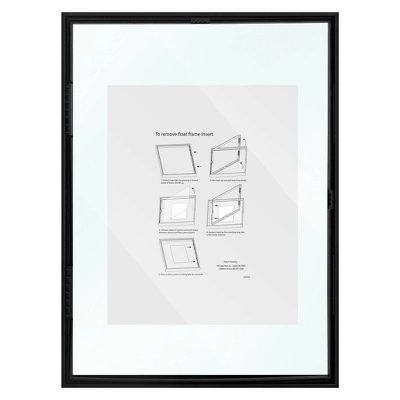 15.5" x 11.5" Float Thin Metal Gallery Frame Black - Project 62™ 15.5" X 11.5" Float Thin Metal Gallery Frame Black - Project 62™ -Furniture Bargain Store GUEST e2db8901 a83b 414f 962a b8031762eb82