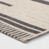 5' X 7' Outdoor Rug Multitier Bars Gray/Cream - Project 62™ -Furniture Bargain Store GUEST e5baa4b1 d3b3 4e6d 80de 2f5e1157c695