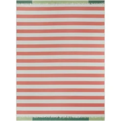 Preppy Stripes Outdoor Rug Coral - Project 62™ -Furniture Bargain Store GUEST e850929f b7d6 46e1 ac53 bf515ab16b0e