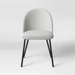 2pk Nils Metal Base Dining Chairs Gray Woven Fabric - Project 62™ 4 2pk Nils Metal Base Dining Chairs Gray Woven Fabric - Project 62™ -Furniture Bargain Store GUEST eba8fec6 6e84 4014 b6d7 164d7192ea01