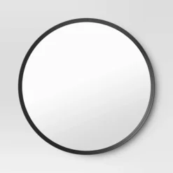 30" Flush Mount Round Decorative Wall Mirror - Project 62™ -Furniture Bargain Store GUEST ff16e3ed 402e 4539 8afb 6e4312ba968c